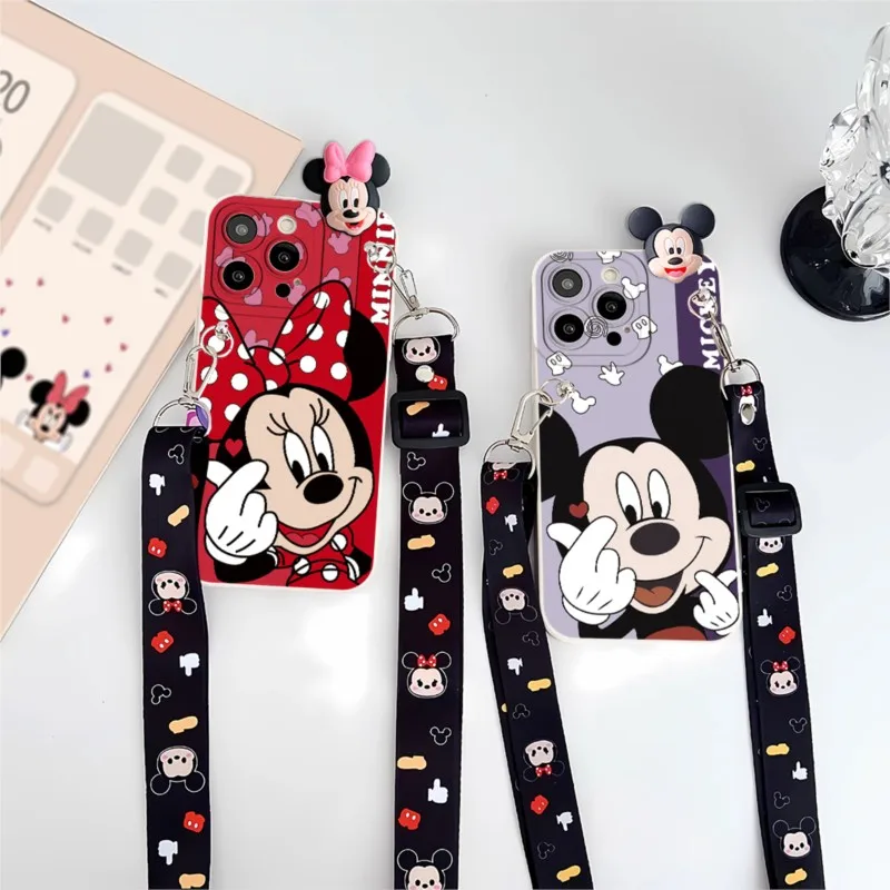 Disney Mickey Minnie Children Phone case For Samsung Galaxy A37 A50 A51 A52 A53 A54 A55 A56 A57 A71 A73 A81 A91 Protective Cover view 4
