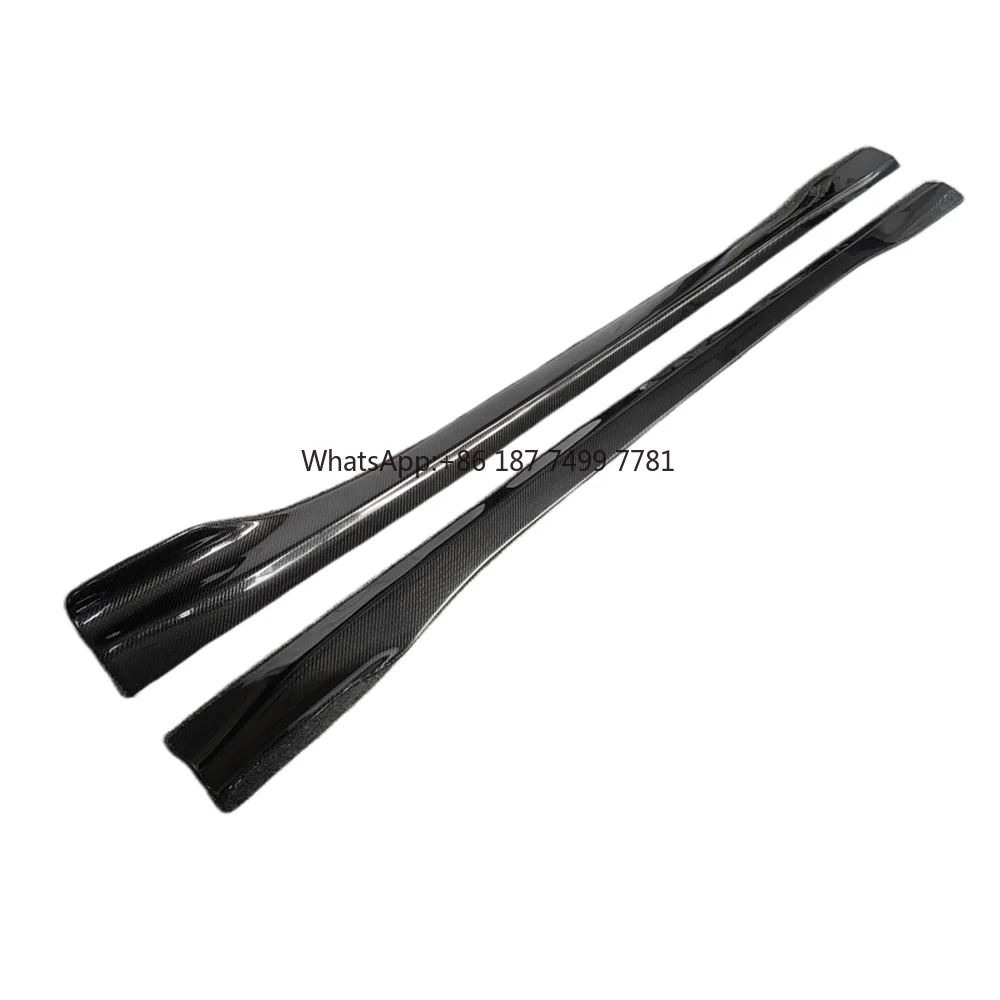 

Used for . .High-quality Carbon Fiber AP Style Side Skirt Extension Body Kit