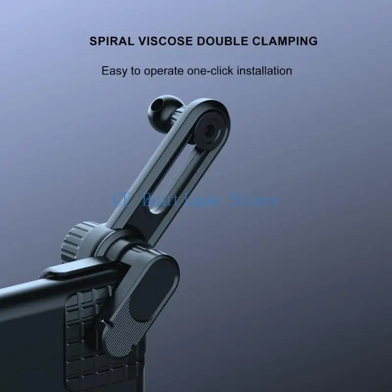 Base per supporto per telefono per schermo visualizzazione per auto Interfacce da 17 mm Base per supporto per telefono per auto con montaggio frontale Facile da usare per il veicolo