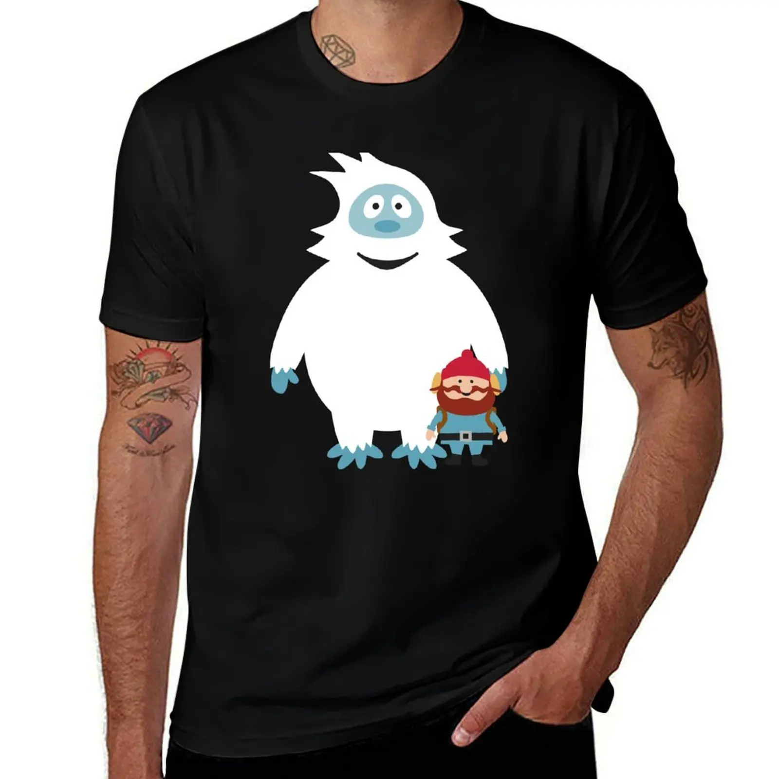 

Abominable Snowman & Friend T-Shirt man t shirt luxury man t shirt designer man tshirt T-Shirt