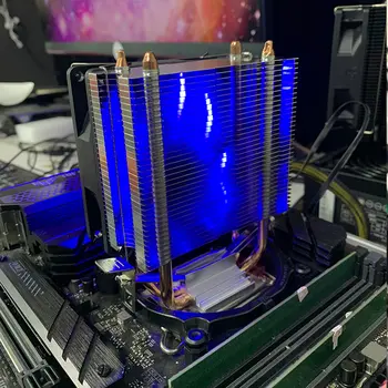 Chladič CPU Aigo 2/4/6 Heat Pipes PC Chladič 3PIN PWM Tichý RGB Ventilátor Pro Intel 1700 1150 1155 1156 1366 AM2/AM3/AM4 AMD 10 nejlepší prodej Ventilátor procesoru LGA 1150 - №7