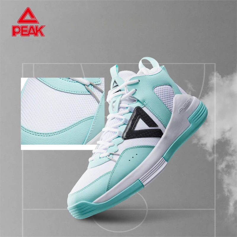 PEAK Basketball Shoes Fire scarpe da uomo nuove scarpe da ginnastica ammortizzanti per studenti sportivi resistenti all'usura Low-top per uomo