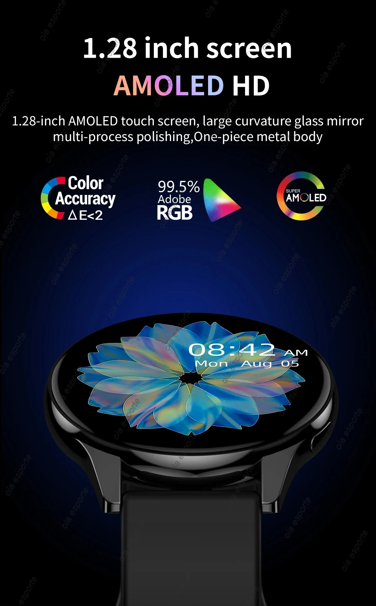 Bluetooth Call Smart Watch Pro 1.39-Inch Custom Dials Music Sports Watch description 6