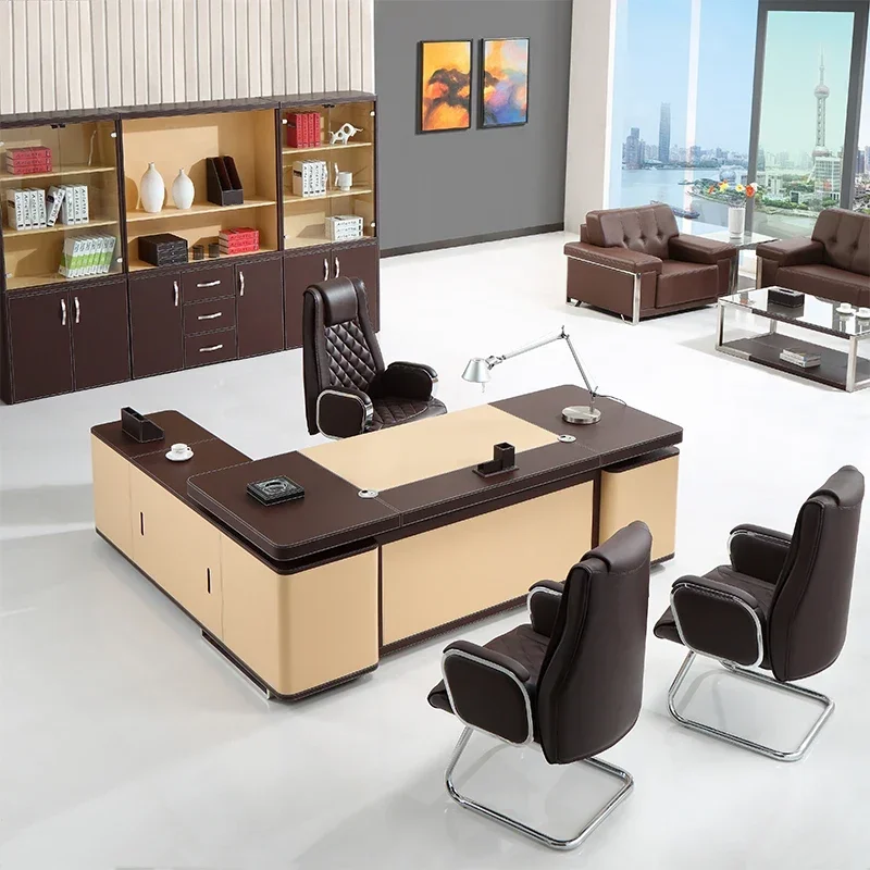 #Craft Offices Qimink Table Professional Office Furniture Auxiliary Desk Room Desks Minimalist Ufficio Biurko Trendy Furniture