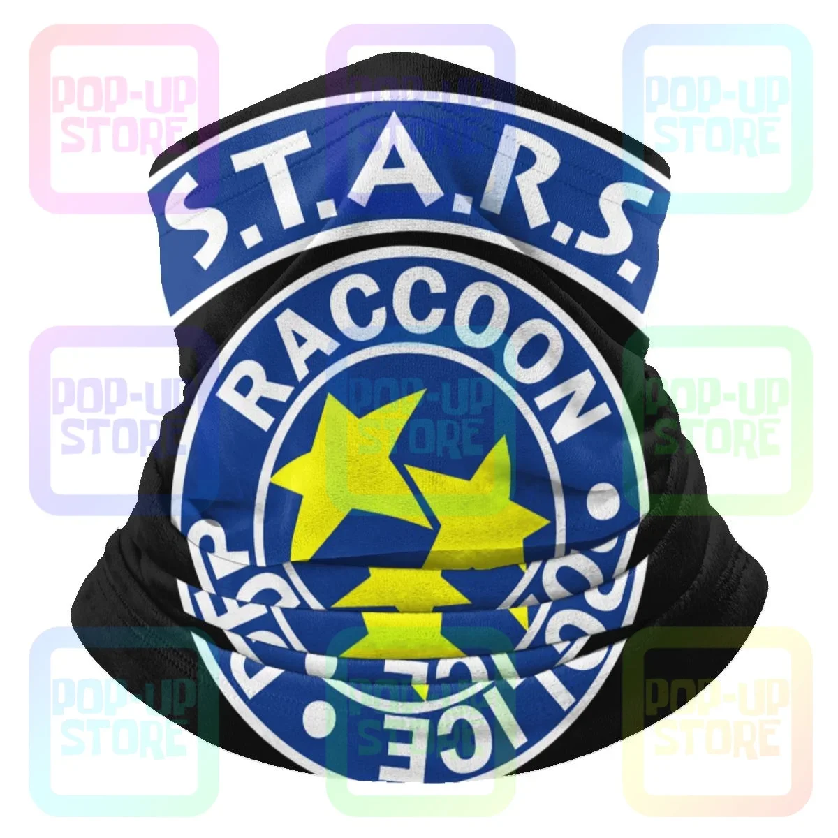 

Stars Logo Resident Raccoon City Police Dep Evil Microfiber Neck Gaiter Bandana Scarf Unisex Fishing High Quality