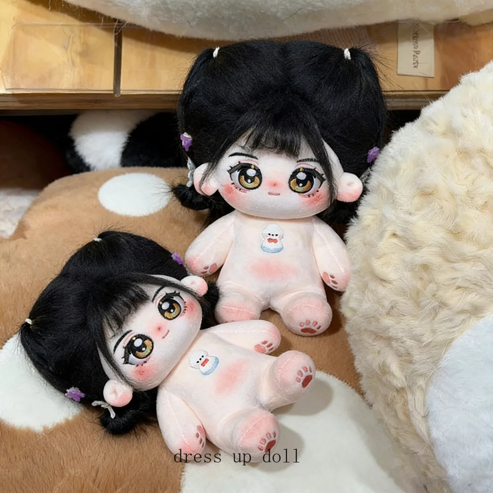 

Zayne Love and Deepspace Kawaii Girl Wig Series 20CM Anime Plush Cotton Doll Plushie with Skeleton Figure Mascot Birthday Gifts