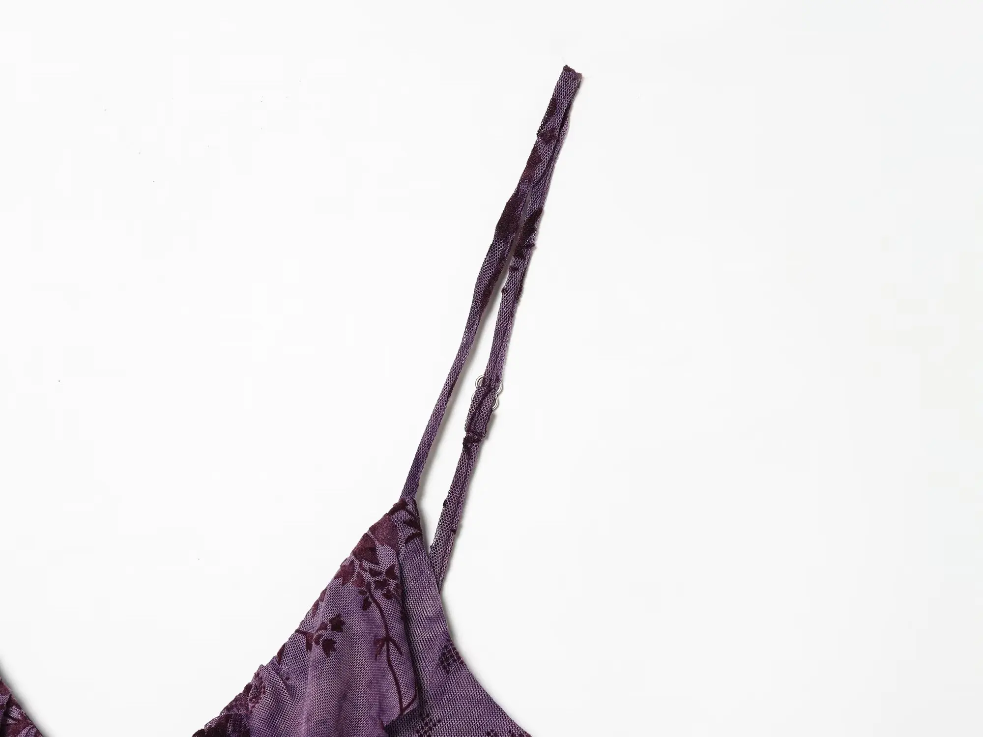 TFMLN Sexy Rüschen-Trägerkleid für Damen Ärmellos Rückenfrei V-Ausschnitt Party-Abendkleider Schlankes Damenkleid Neu 2026 Sommer – Detail 5