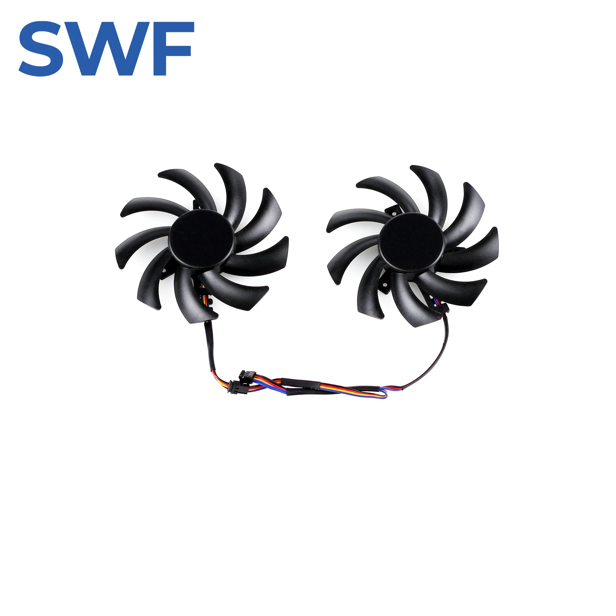 FDC10H12S9-C Cooling Fan For Sapphire HD6850 HD6970 HD7870 2G HD7950 HD7970 XFX R9 270 280 X Graphics Cooler Fan T129215SU