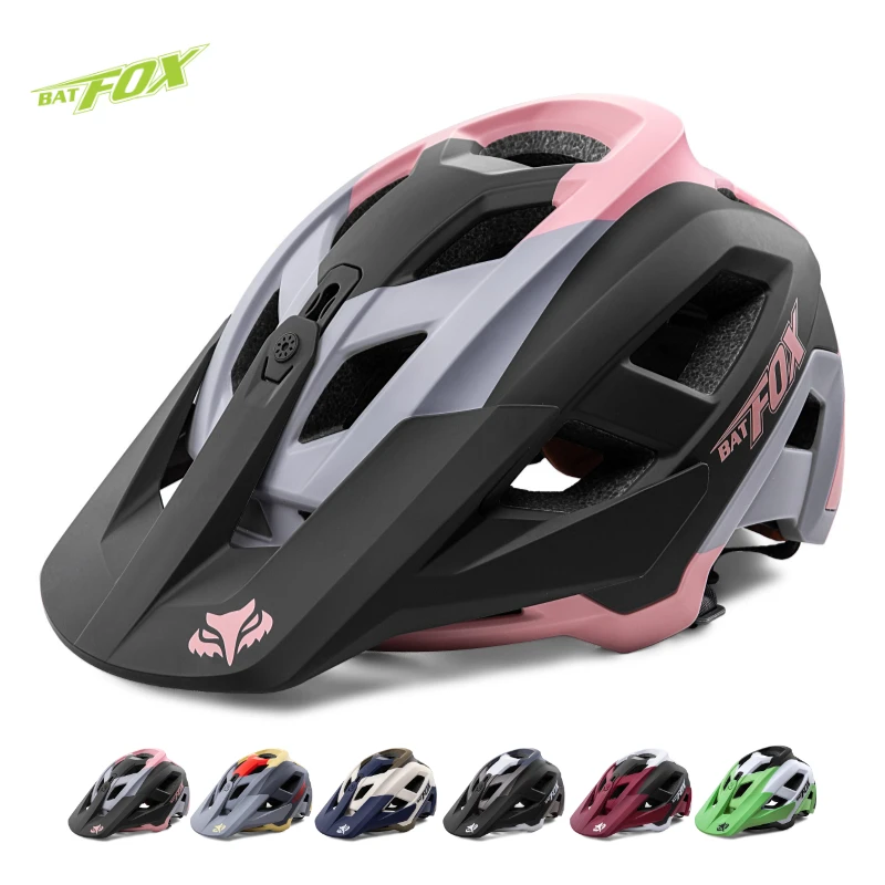 BATFOX New Sport Riding Equipment Mountain Bicycle Helmet MTB Helmets MIPS Adults Man Women CE CPSC Certification Cycling Helmet