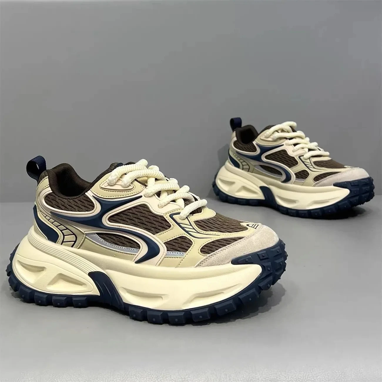 Modische Herren-Freizeitschuhe mit Erhöhter Sohle, Verschleißfest, Bequem Innen für Sport und Alltag – Detail 9