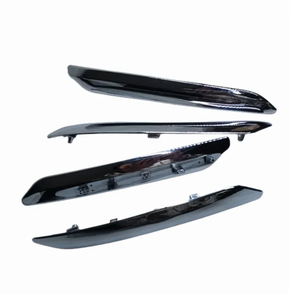 Car Chrome Front Rear Bumper Cover Trim Strip Bumper Anti-scratch Strip For C5 X7 2007 2008 2009 2010 2011 2012 2013 2014 2015