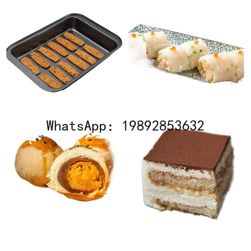 

PYJ Oven Bread Cookies Household Rectangle Flat Bottom Tray Cake Tray Non-Stick Tray Food