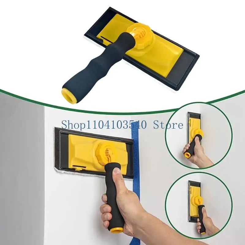 02DC Heavy Duty Handle Scrubbing Brush Painting Cushion Replacement Pad Deep Cleaning