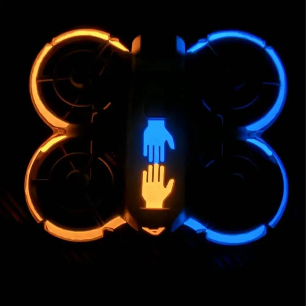 Glow-in-the-dark Drone Accessories Fluorescent Stickers Fluorescent Stickers for Drone Night Flying Self Adhesive Diy