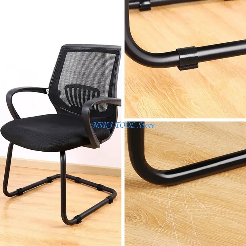 L8RC 6pcs Chair Leg Pad  with Easy Installation Furniture Floor Protectors Table Foot Covers set for Office Chairs & Sofas