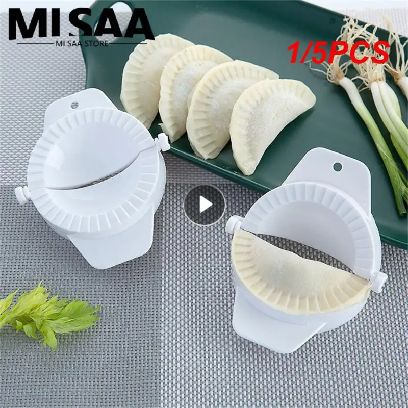 1/5PCS Food Preparation High Capacity Home Use Quick Dumpling Press Cooking Tools Innovation Kitchenware Dumpling Mold
