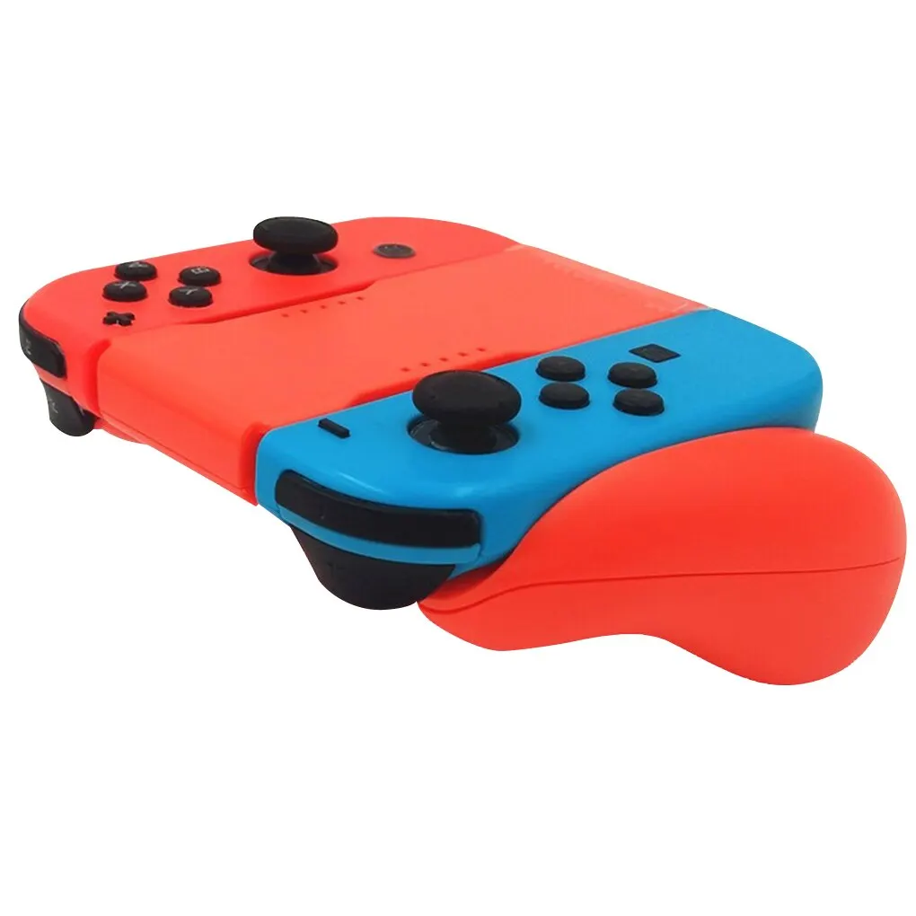 データカエル用joy conコンフォートグリップ用nintendoスイッチコントローラーホルダーハンドル用joncon nintendoスイッチoledアクセサリー