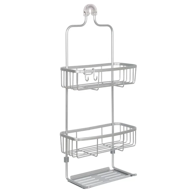 Aluminum Shower Caddy with 3 Shelves, Better Homes & Gardens Rust Proof over the Showerhead