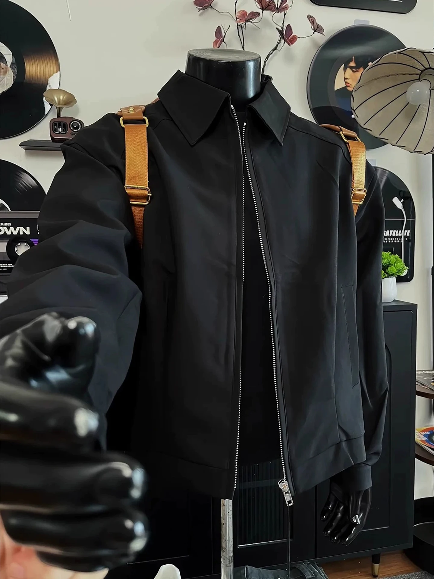 

Мужская осенняя куртка Bla Cleanfit Adstrative ort Jaet с подплечниками, в стиле бейсбольной формы, Cool Haome