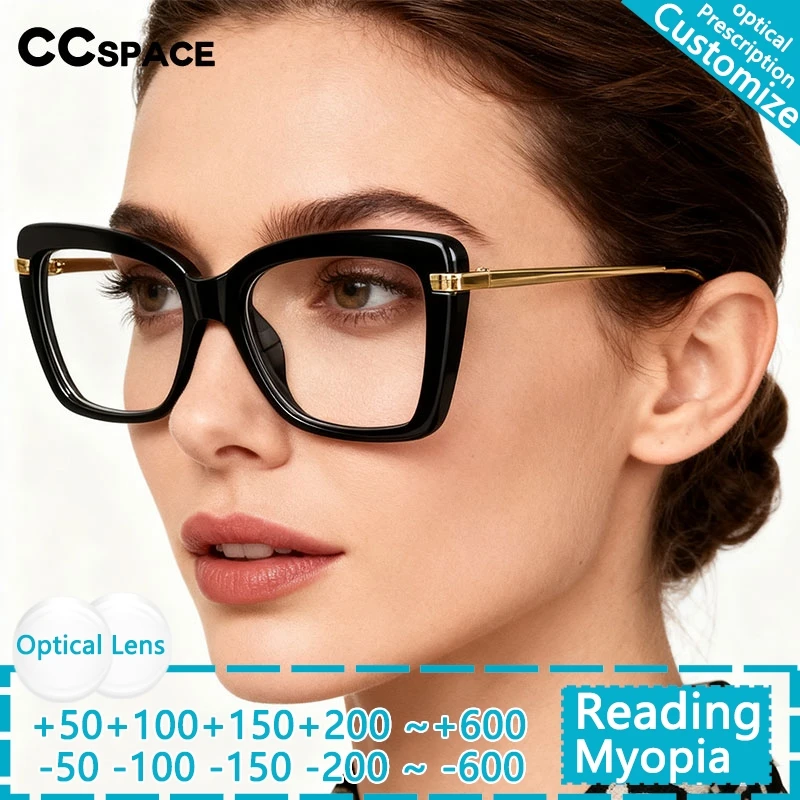 Custom Custom Prescription Glasses Progressive Multifocal Glasses Women Reading Glasses Square Photochromic Grey Brown Colors 97331 - Aliexpress Deal
