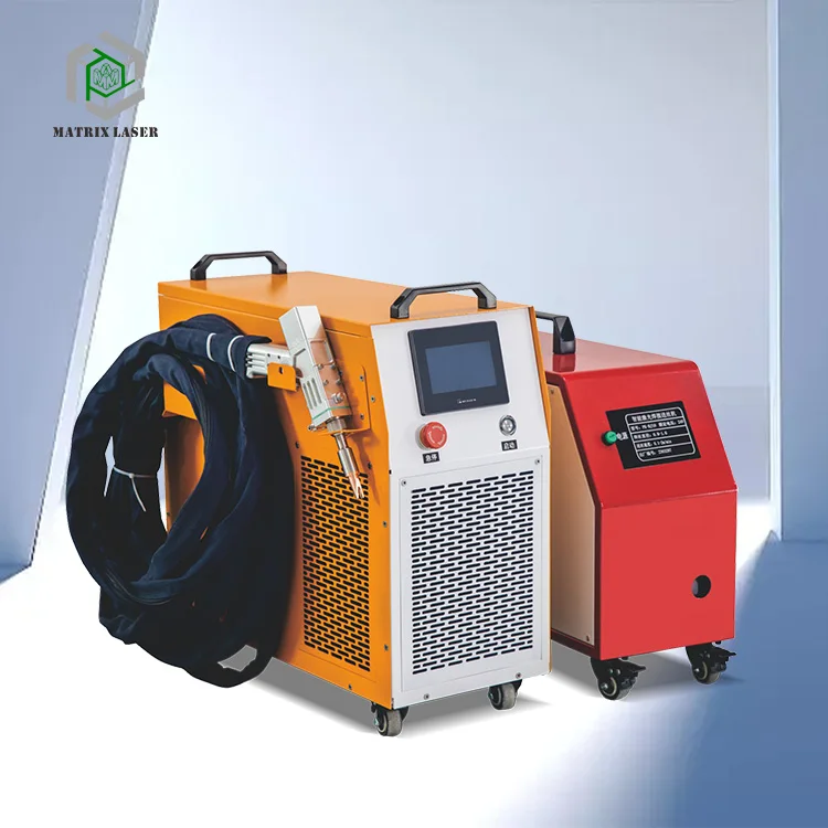 New air cooling Portable Manual Laser Welder 1500W 2000W Fiber Optic Laser Welding Machine Metal Welder Laser Welder