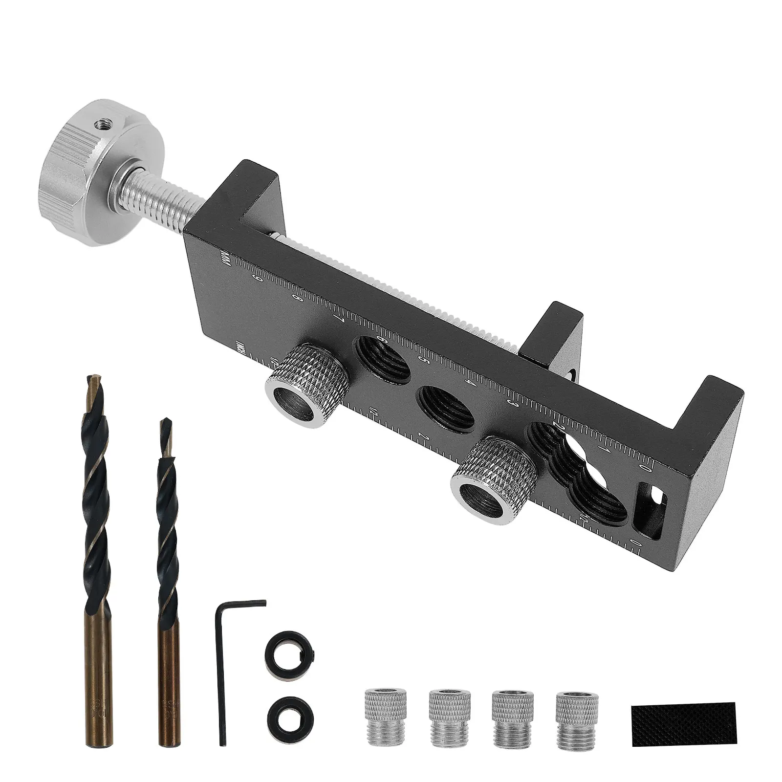 

Портативная направляющая для сверления, эффективная направляющая для сверла из алюминиевого профиля, набор инструментов для контурного бурения для алюминия серии 20, 30, 40, 60, 90