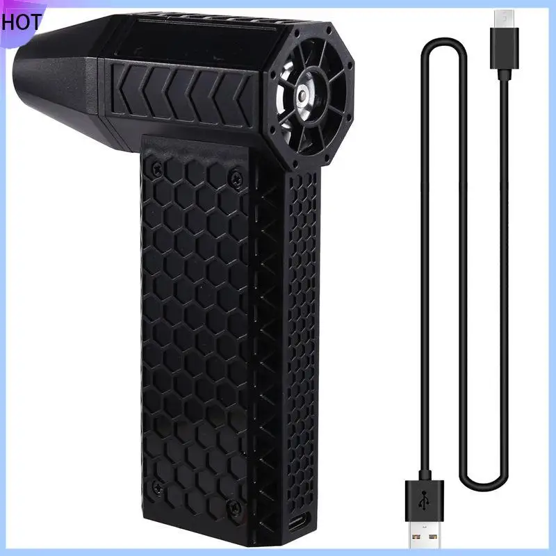 

B45C Струйный ветер, скорость 52 м/с, 130000 об/мин, турбовентилятор, портативный воздуходувка, 3 скорости, регулируемая скорость, мощная очистка клавиатуры для барбекю