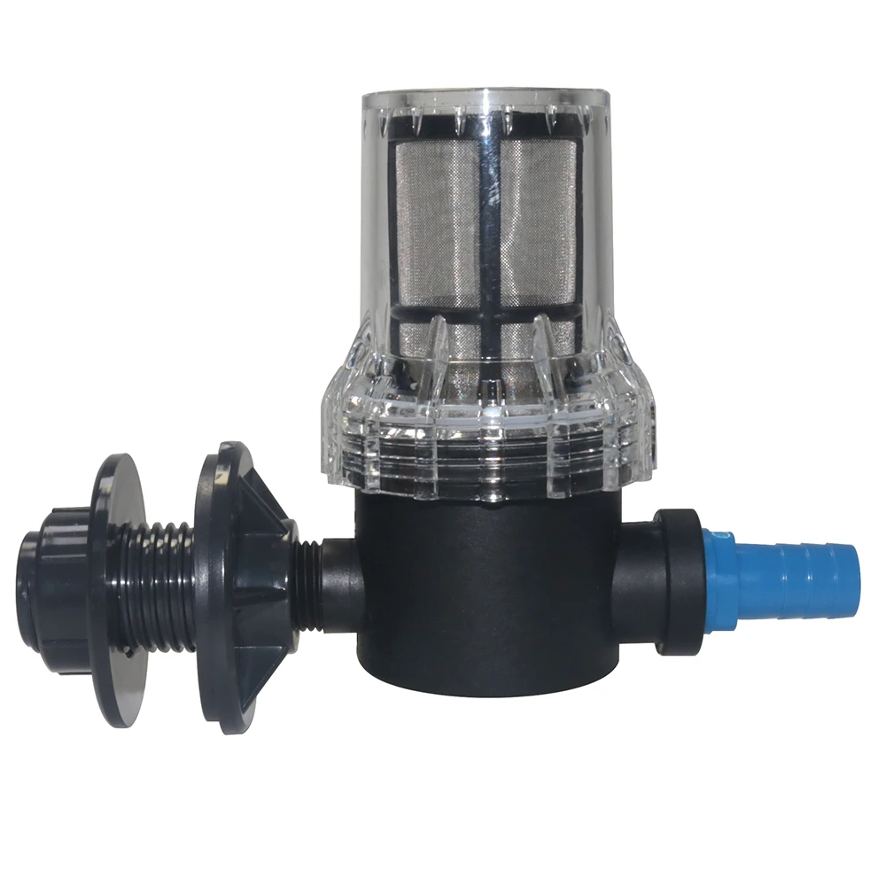1/2'' IBC water tank faucet connection adapter set 16mm water pipe joint plastic thread through plate garden watering 1 Set 3Pcs