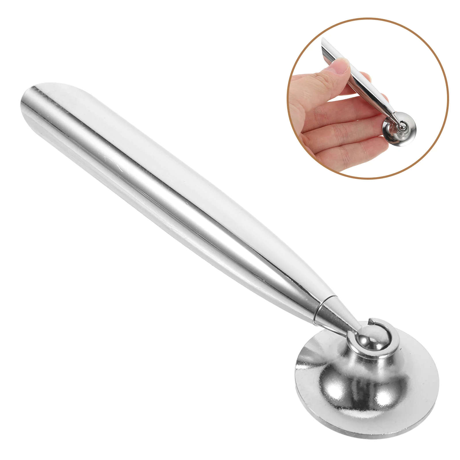 

4 Pcs Signature Pen Base Holder Metal Insertion Locker Fountain Pencil Ballpoint for Desk Stand