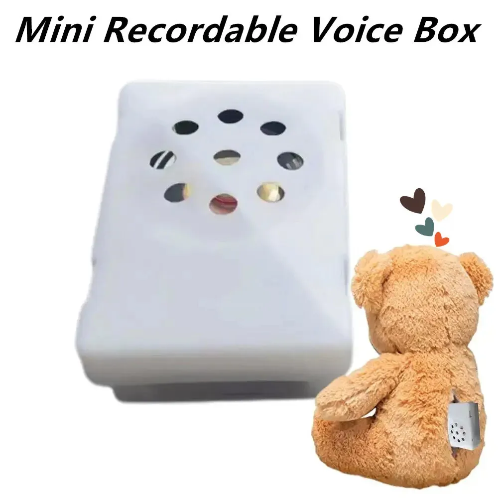 DIY Accessories 35s Recordable Sound Module Plush Toy Voice Box Creative Sound Recording Box for Stuffed Animal Baby Doll