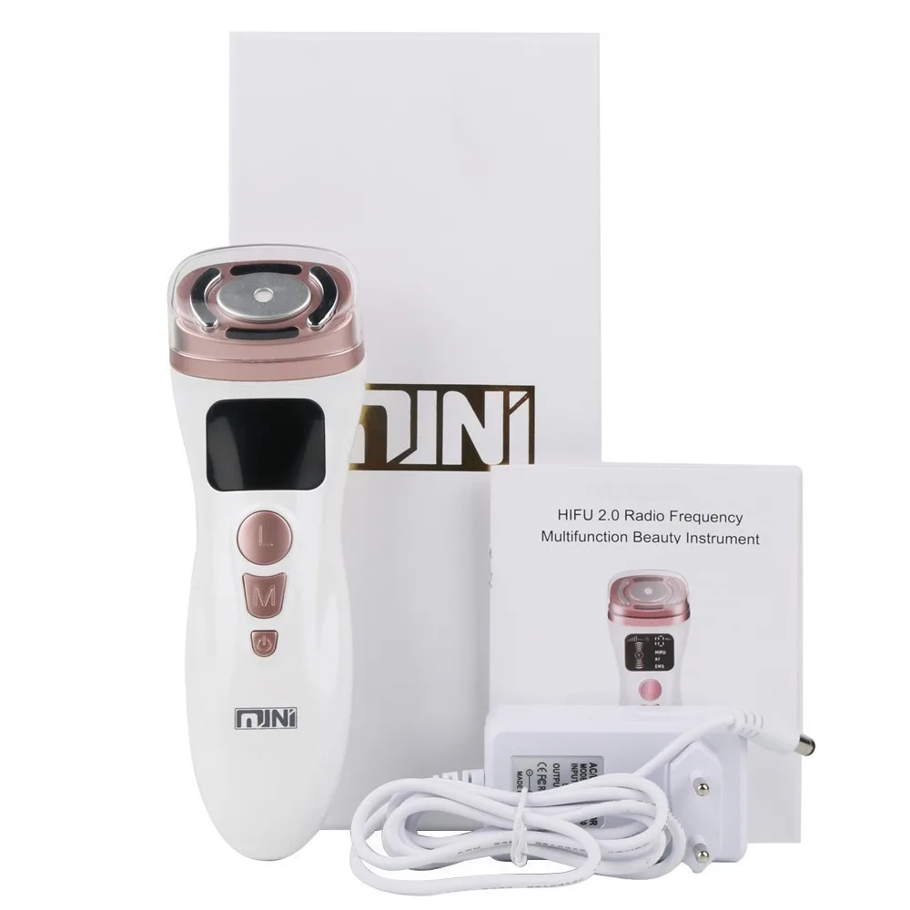 Mini Hifu2 Face Skin Lift Machine Mini Portable Strong Energy Microcurrent Face Lifting Machine For Home Use