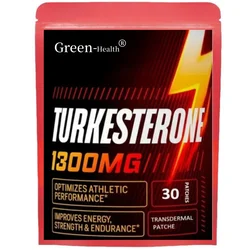 Turkesterone Transdermal Patches Ultra High Strength for Athletic Performance & Muscle Mass 30 Patches One Month Supply