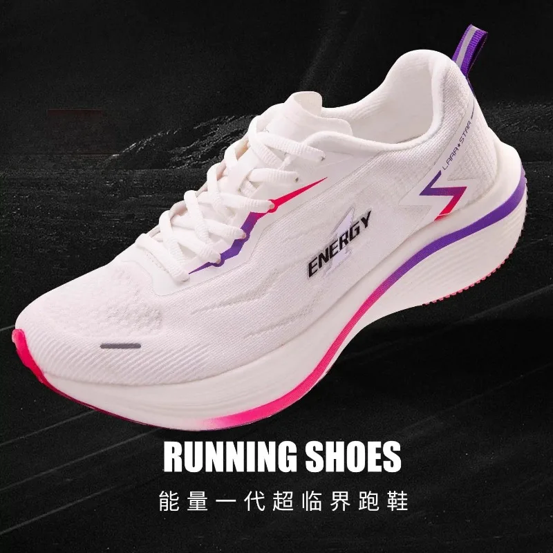 

2024 Summer Men's and Women's Professional Running Shoes Non-slip and Shock-absorbing Sports Shoes Mesh Breathable Jogging Shoe