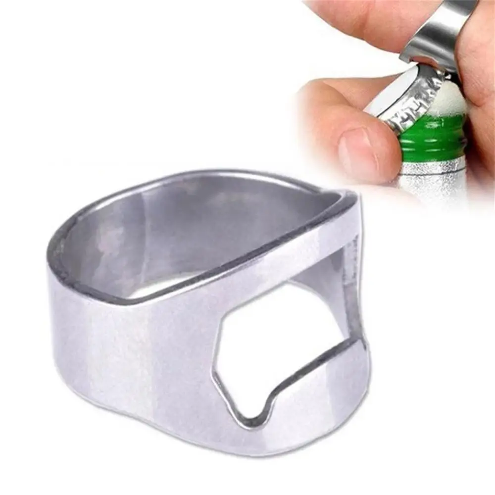 10/5/3/1pcs Beer Starter Easy To Carry 22mm Can Opener/bottle Opener/ Opener Stainless Steel Ring Bottle Opener Easy To Use Bott