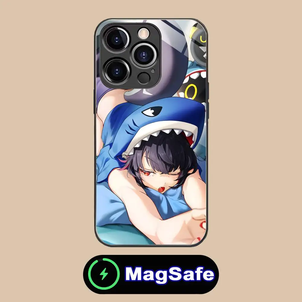 Zenless Zone Zero Ellen Joe Phone Case for iPhone 17 16 15 14 13 12 11 Pro Max Plus Mini MagSafe Glass Colour Cover Pretty Cover #6