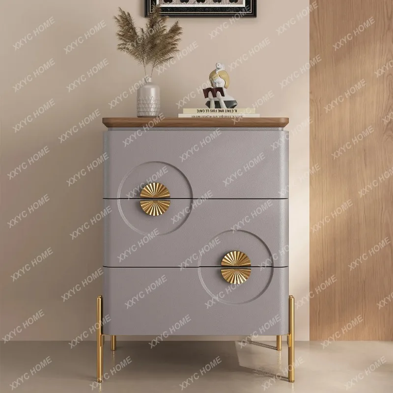 XXGlamour Unique Bedside Table Vintage Premium Aesthetic Elegant Nightstand Delicacy Tiny Cute  Home Furniture