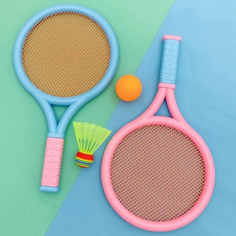 2 in1 Tennis Badminton Racket Set Outdoor Fashion Kids Badminton Rackets Toy Badminton Parent Child Interactive Toys Tennis Toys