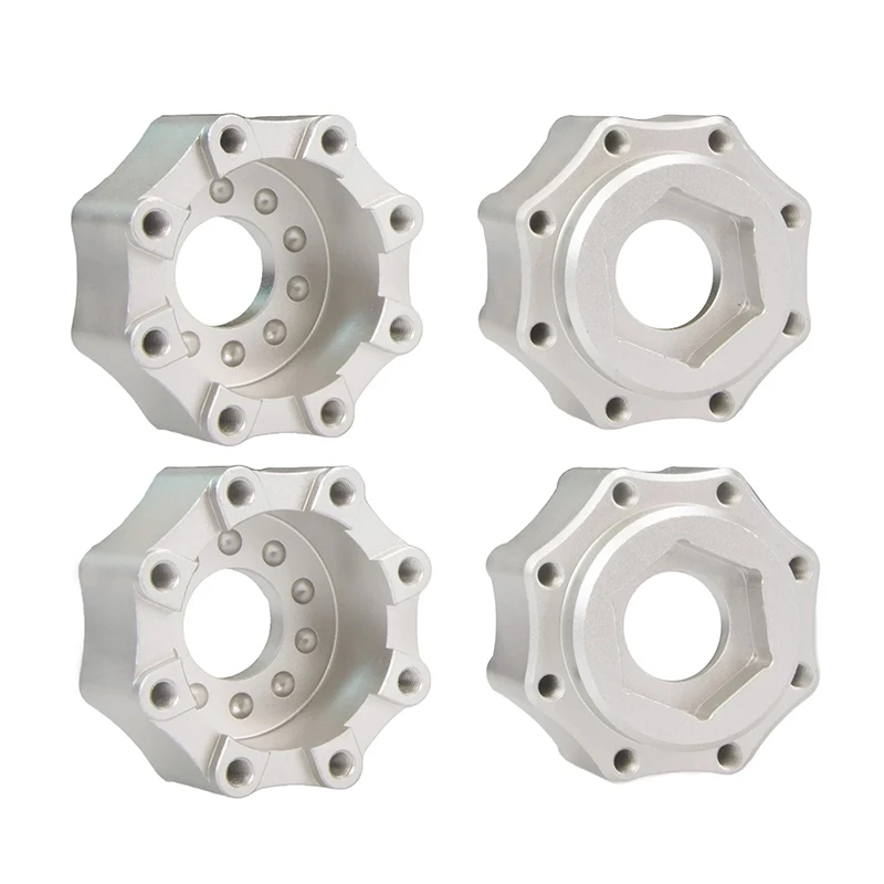 Adattatore esagonale per ruota metallica per pneumatici da 4 pezzi da 3,8 pollici da 8x32 a 17 mm PRO 635300   per parti di aggiornamento dei pneumatici delle ruote serie PL Proline da 1/8 da 3,8 pollici