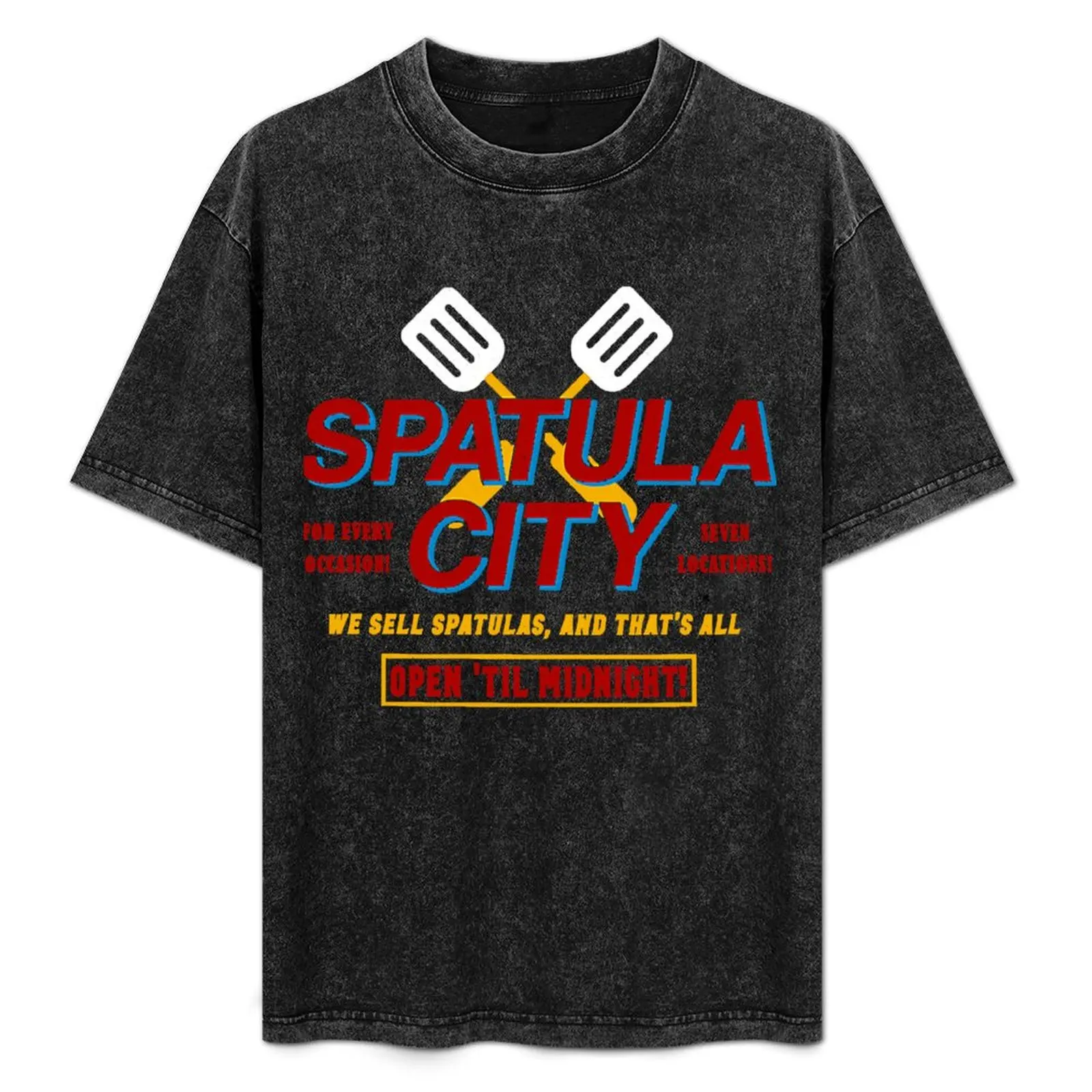 

Spatula City T-Shirt boys animal print basketball graphic tees vintage t shirts mens funny t shirts