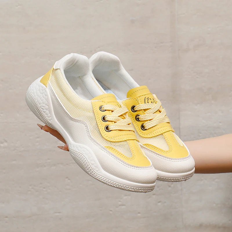 

2025 Новая модная повседневная спортивная универсальная дышащая модная летняя женская обувь с низким вырезом