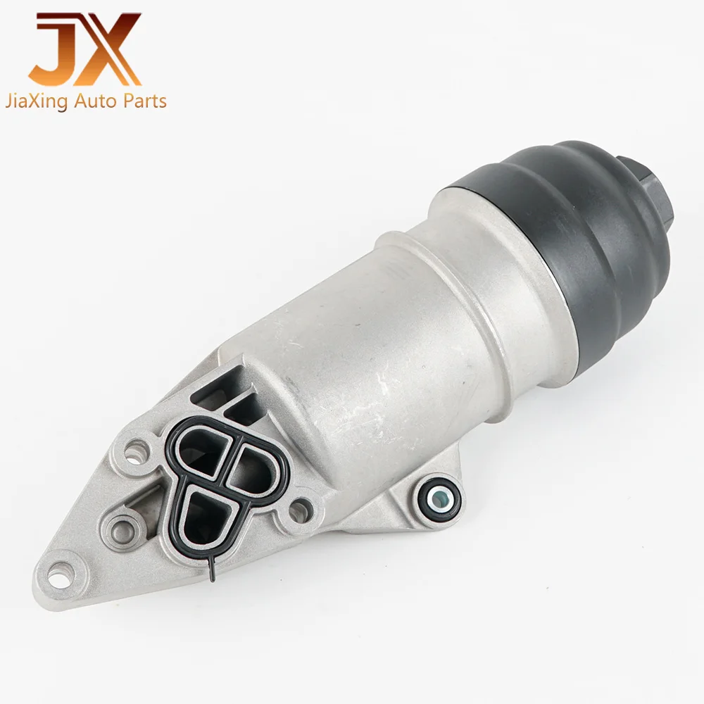 06E115405K Aluminum Oil Filter Housing Adapter for A4 A5 A6 A7 A8 Q7 Quattro 2.4 2.8 3.0T 06E 115 405 K/J/E/F Gasoline Vehicle