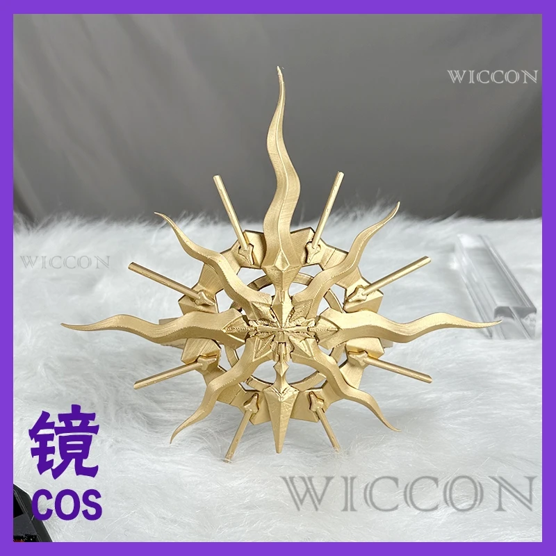 

Augusta Cosplay Wig Wuthering Waves Wuwa Cosplay Halloween Outfit Prop Women Game Carnival Red Hair Decor Head Ornaments