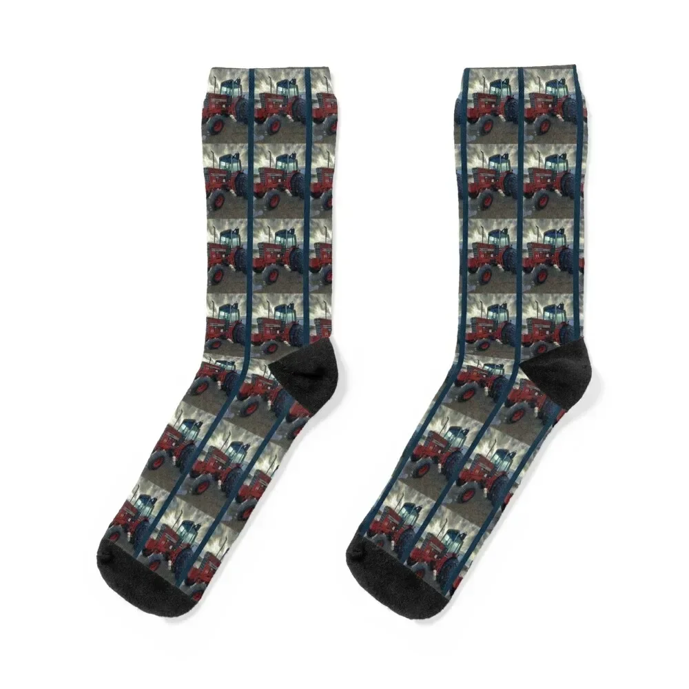 International Harvester 1486 Socks Crossfit funny gift crazy set Ladies Socks Men's