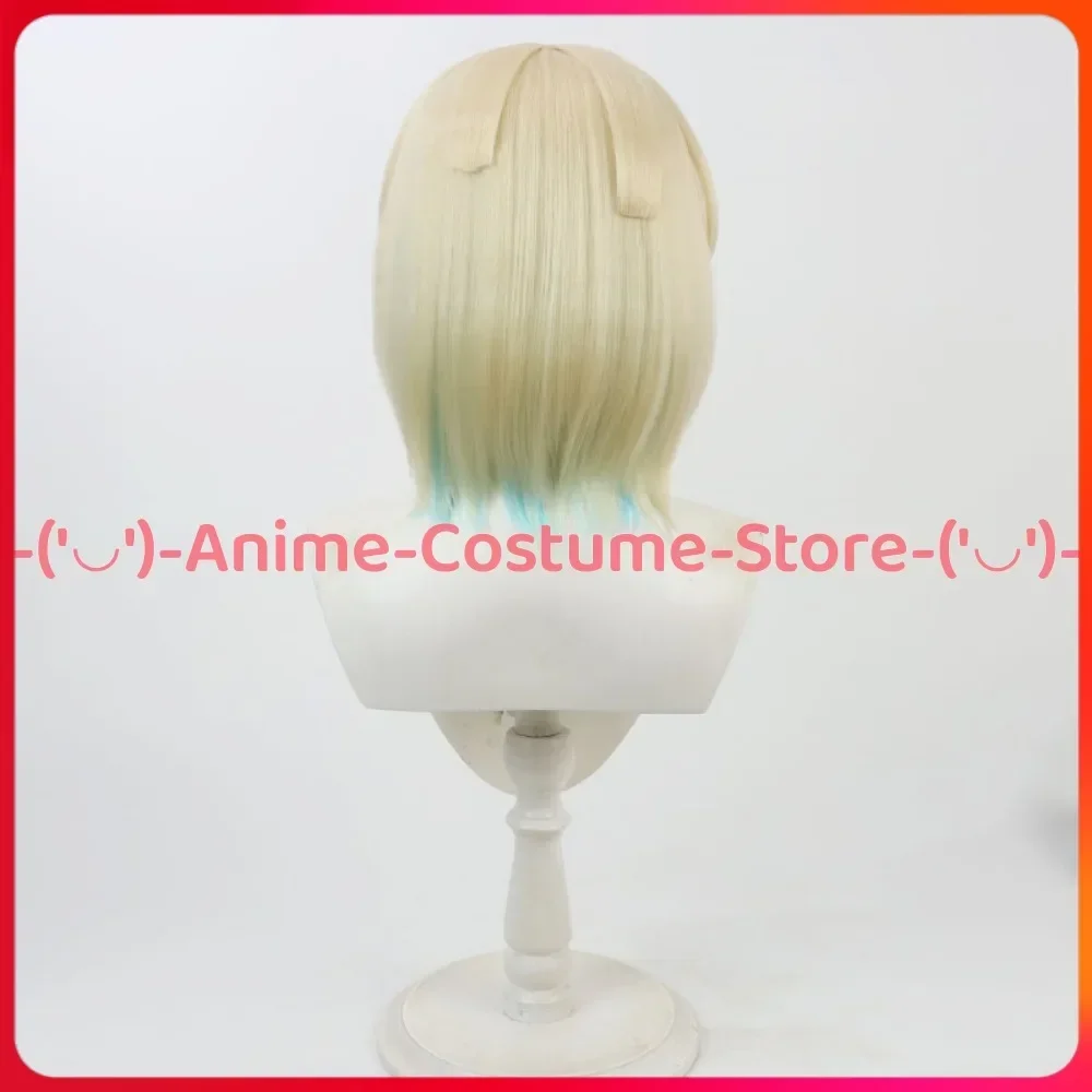 NIJISANJI VTuber Genderbend Hibachi Mana Cosplay Wig Anime Character Wigs Halloween Carnival Party Costume Prop Synthetic Hair