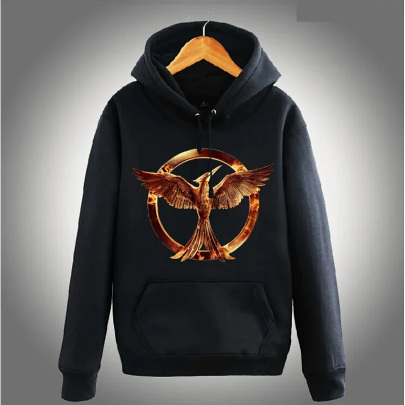 

[XHTWCY] The Hunger Games 3 jacket Phoenix the secular bird Hoody Hoodie KEEP CALM and stay alive sweatshirt