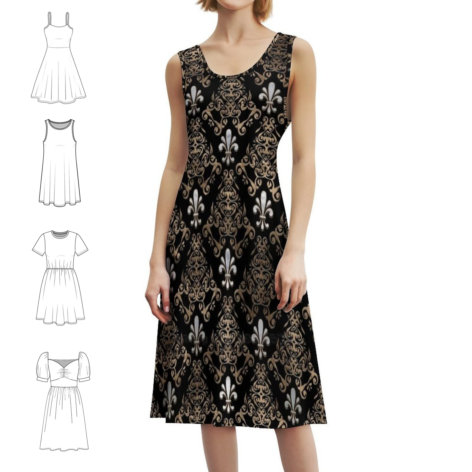 

Fleur-De-Lis Шикарное платье в стиле бохо с жемчугом и золотом Элегантное модное пляжное платье для свадебной вечеринки Fleur De Lis Fleur De Lys Lily