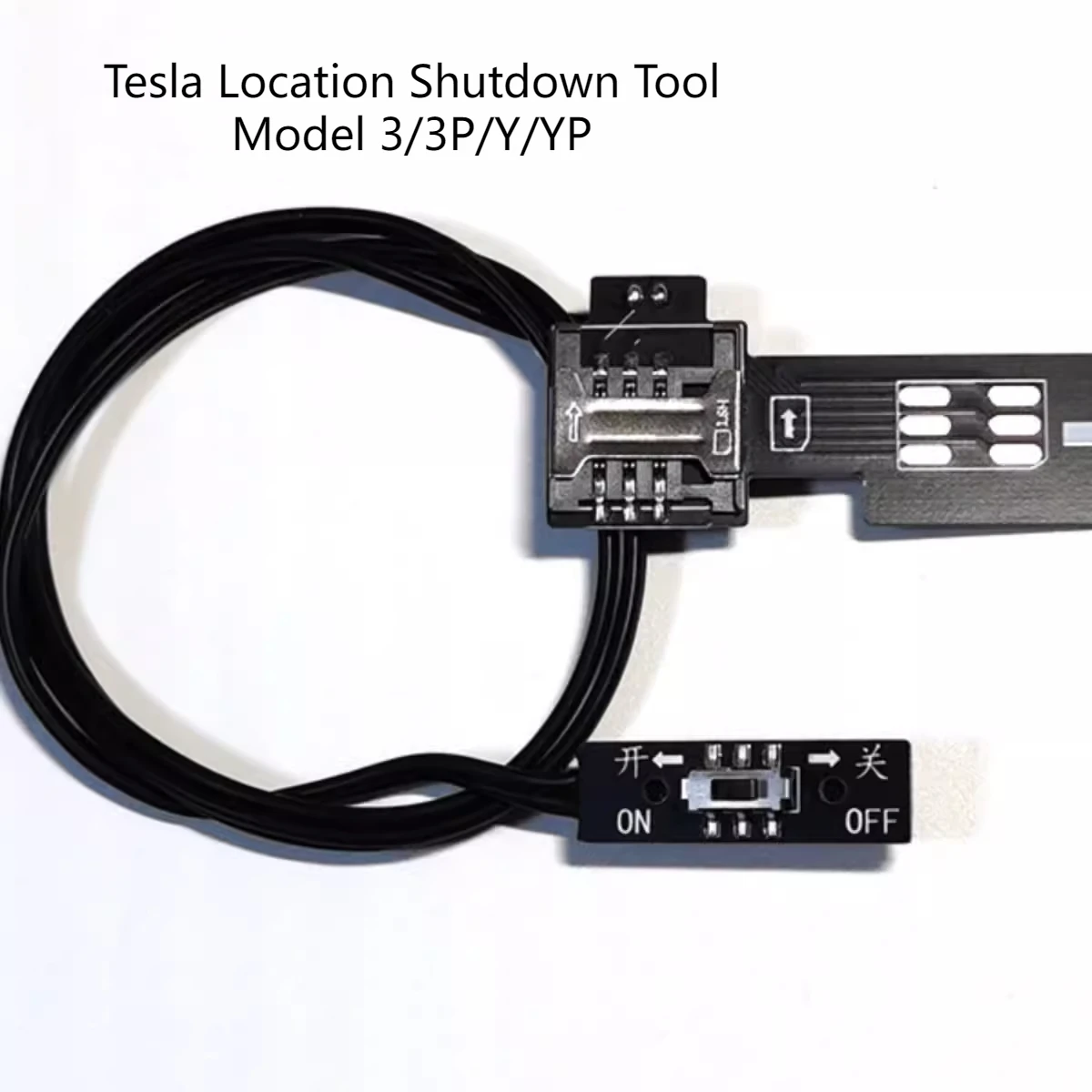 

Tesla TSL Positioning Off WL2 Electronic Module Network location Off External SIM Card Extension Switch