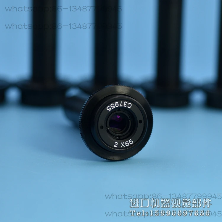 

9 new moritex 2x65 machine vision, telecentric lens 2x