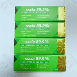 2023 New High-Quality Green Sscia 89.9% Tattoo Cream Before Permanent Makeup Microblading Eyebrow Lips Body Skin 10g