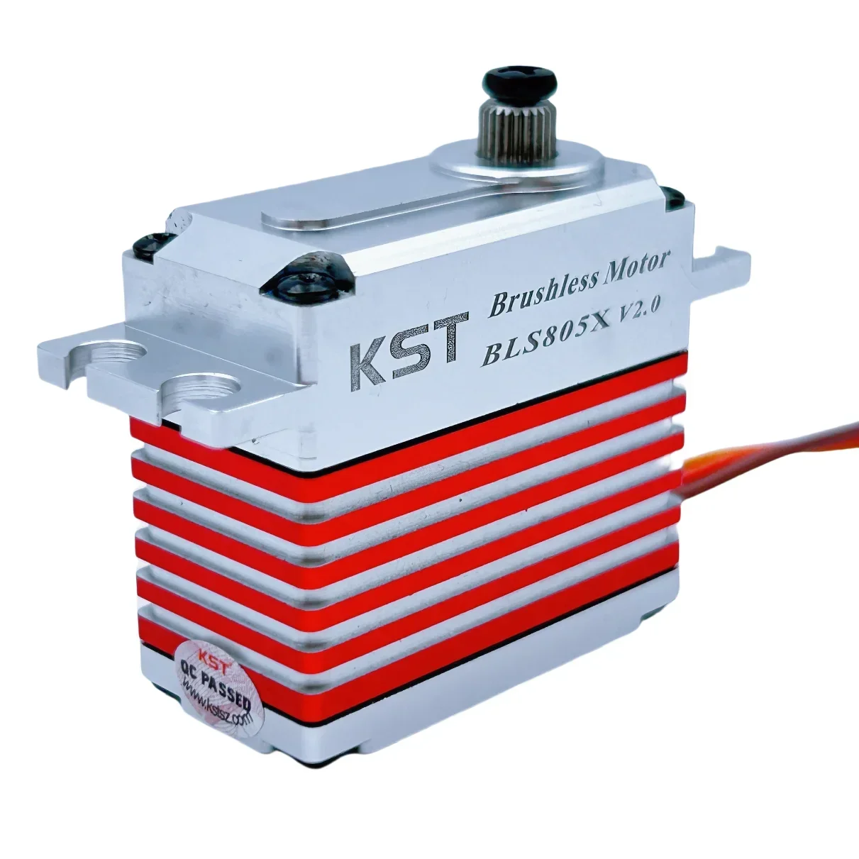 KST BLS805X HV 7.5Kgf.cm 0.039 秒全金属製高品質ブラシレステールサーボ Heli 550-700 に適しています